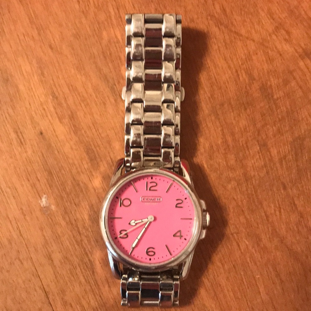 Coach watch - pink face - Picture 2 of 4